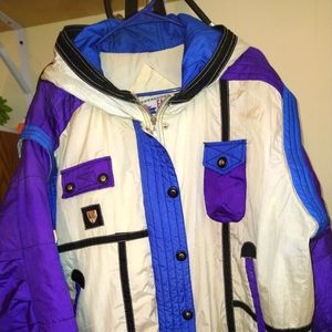 Unique unisex snow jacket